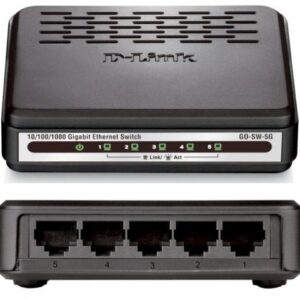 D-Link GO-SW-5G 5 Port Gigabit Desktop Switch