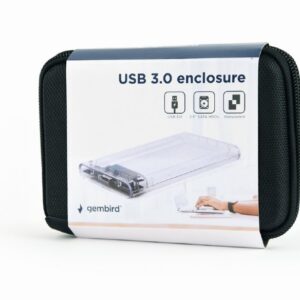 Gembird 2,5" EE2-U3S-5-S USB3.0 tok+ház+kábel