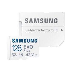Samsung MicroSD -128GB PLUS, SDXC, R160, adapter
