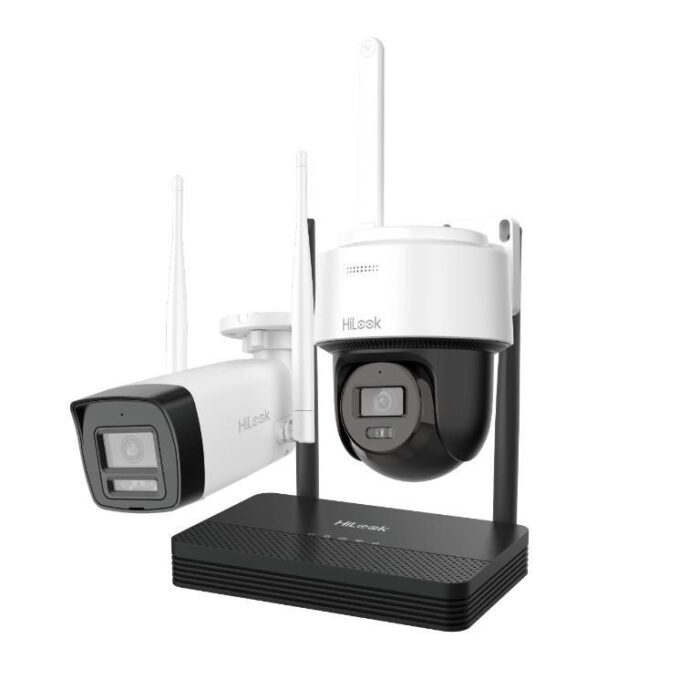 HiLook DS-J142I kamera szett ,2db 4MP kamera,+1xNVS rögzítő