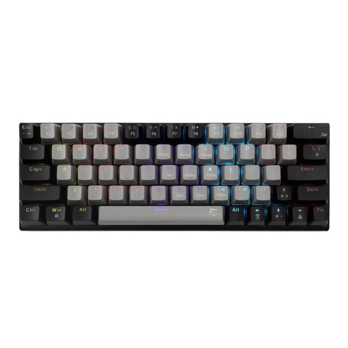White Shark Wakizashi 2 HUN szürke-fekete (red) billentyűzet