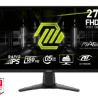 MSI 27" MAG 275F FHD IPS 180Hz gamer monitor
