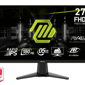 MSI 27" MAG 275F FHD IPS 180Hz gamer monitor