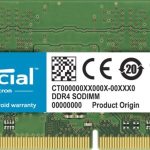 Crucial 32GB DDR4 3200MHz SODIMM RAM laptop