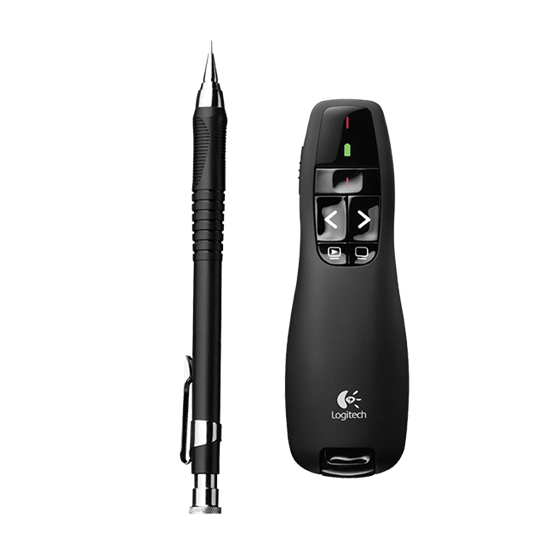 Logitech R400 Laser Wireless Presenter Red Laser Black Logitech R400 Laser Wireless Presenter Red Laser Black