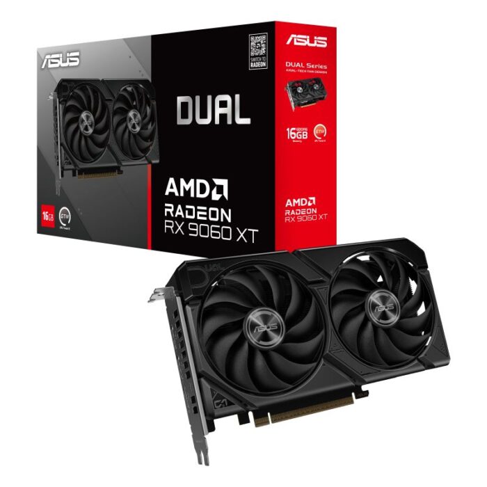 ASUS AMD Radeon RX 9060 XT 16GB Dual videokártya (DUAL-RX9060XT-16G / 90YV0LG2-M0NA00) ASUS AMD Radeon RX 9060 XT 16GB Dual videokártya (DUAL-RX9060XT-16G / 90YV0LG2-M0NA00)