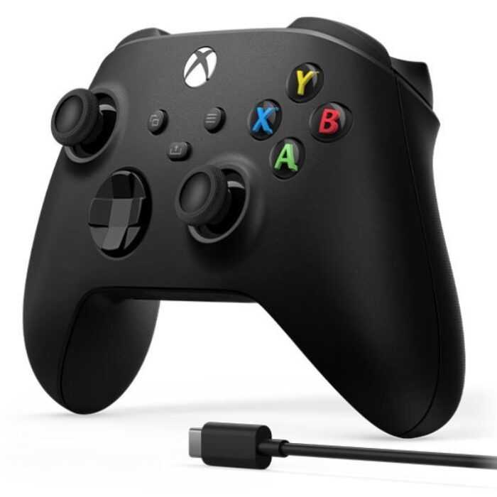 Microsoft Xbox Series X/S Wireless/Bluetooth Gamepad+ USB-C cable Black Microsoft Xbox Series X/S Wireless/Bluetooth Gamepad+ USB-C cable Black